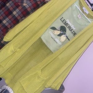 2 pc lot xL tank and 3x slouch cardigan cute!